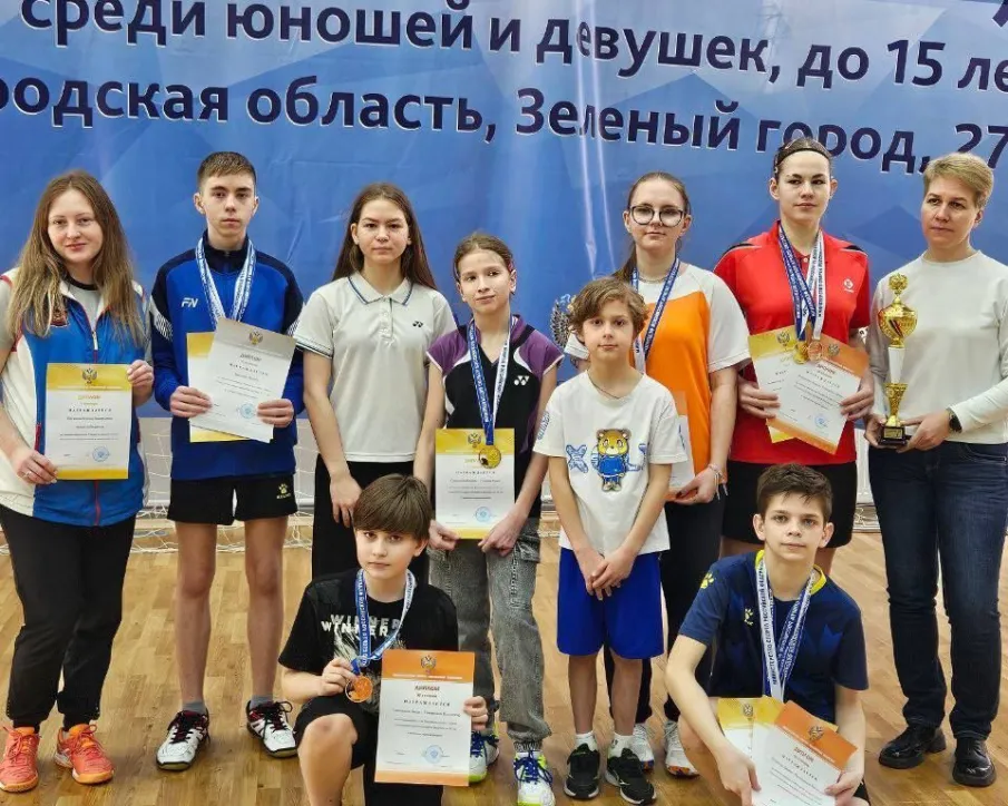 Успехи Нижегородской области на Первенстве России по спорту глухих по бадминтону! 